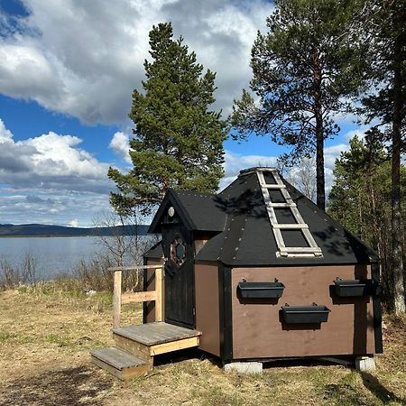 Camp Caroli Hobbit Hut Villa Jukkasjarvi Luaran gambar