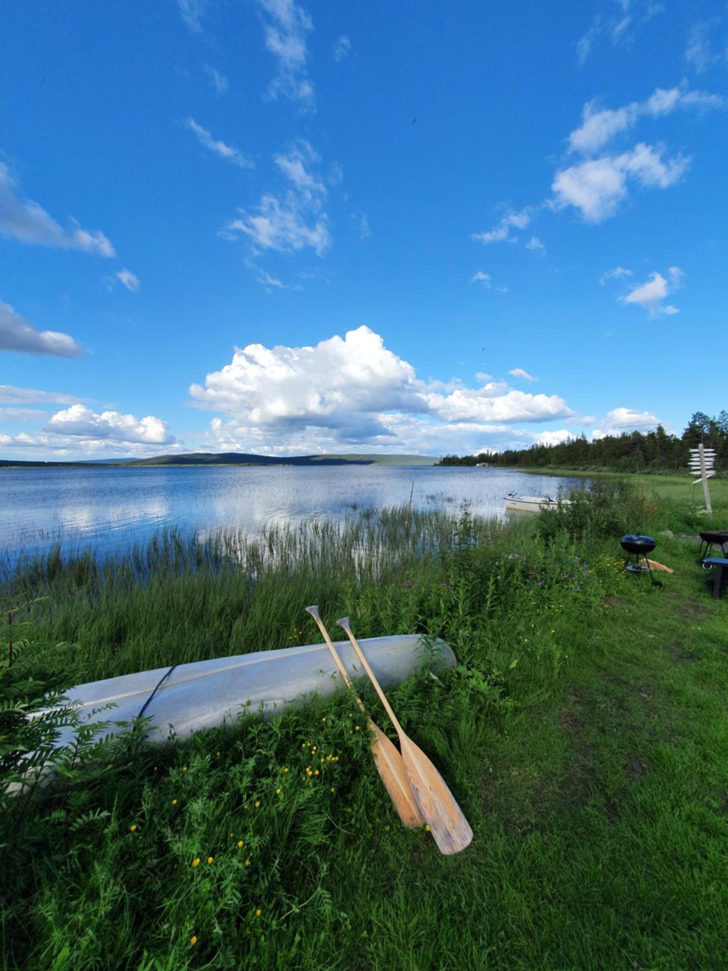 Camp Caroli Hobbit Hut Villa Jukkasjarvi Luaran gambar